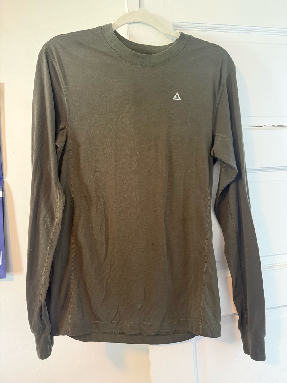 Nike ACG Olive Green Long Sleeve Tee